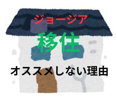 ジョージアへの移住をオススメしない理由はたくさんあります