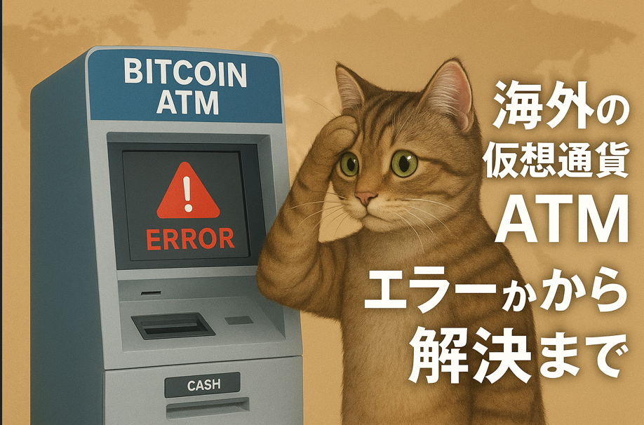 海外の仮想通貨ATMで現金を下ろした話