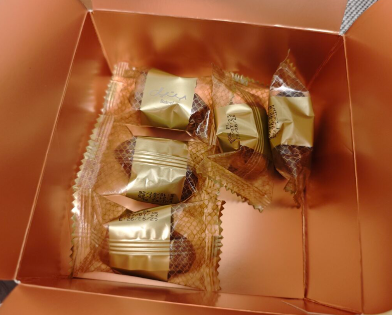 Bateelのデーツはひとつづつ小分けになっている