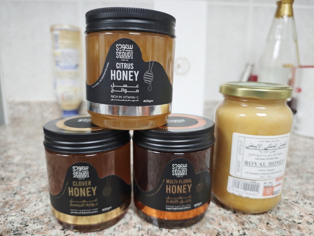 エジプトははちみつも有名！色んな種類の味のはちみつが安価に手に入る