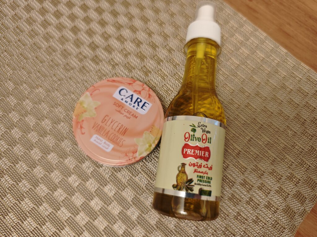 エジプト産のボディクリーム。しっとりして良いのに安い